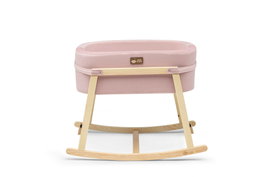 Hanah Home Hier Cuna Rosa y Natural